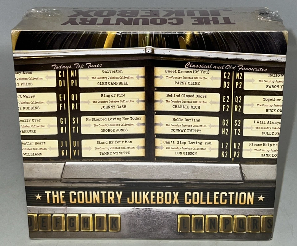 The Country Jukebox Collection 6 CDs Box Set Time Life Johnny Cash Dolly Parton - Image 1 of 3