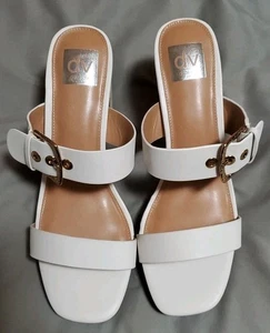 Neu elfenbeinfarbene Dolce Vita Dina 4"-Absatz-Sandalen Damengröße 10 - Bild 1 von 8