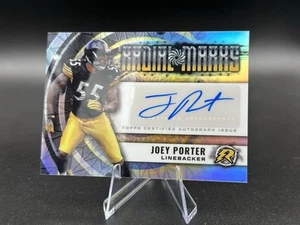 2024 Topps Resurgence Joey Porter Radial Marks Insert Autograph Card #RM-JP - Picture 1 of 2