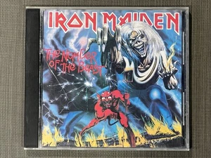 Iron Maiden - The Number Of The Beast CD Capitol Original EARLY USA PRESS - Imagen 1 de 3