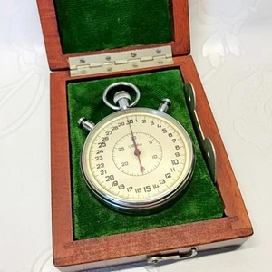 Soviet chronometr Slava - USSR sport stopwatch - 30sec / 30min - Picture 1 of 11