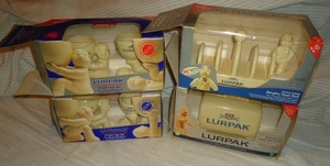 Komplettes Lurpak Set Butterdose Toastständer 4 Eierbecher verpackt Neu - Bild 1 von 6