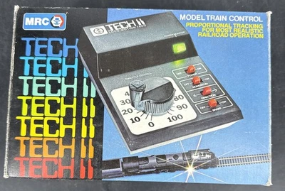 MRC Tech II Loco-motion 1500 Train Controller L/N In Box With Instructions - Image 1 of 4