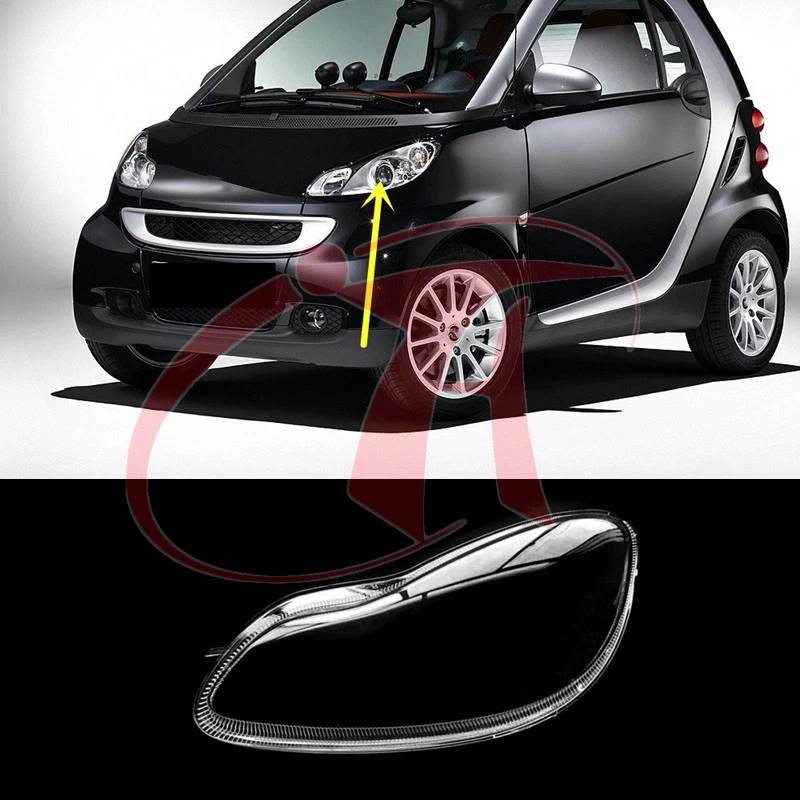 🔥Left Side headlight Lens Cover Shell For Smart Fortwo 2008-2014 - Image 1 of 4