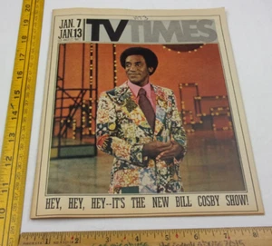 Bill Cosby Show 1973 local TV times guide mag Dick Van Dyke Marlene Dietrich - Picture 1 of 7