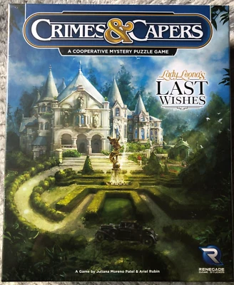 Renegade Game Studios. Crimes & Capers: Lady Leona's Last Wishes Game. Sealed - Image 1 of 4