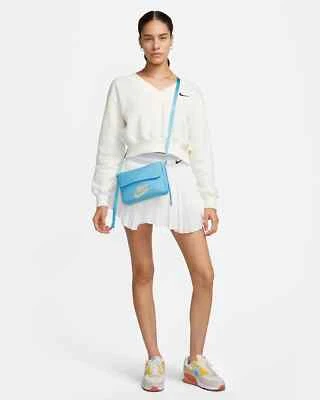Nike Sportswear Womens Futura Revel 365 Crossbody Bag Blue CW9300 407 - NEW! - Image 1 of 4