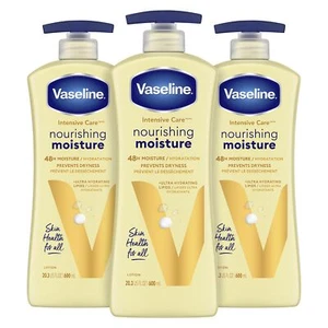 Vaseline Intensive Care Lotion 20,3 Oz. 3er Pack Pflegende Feuchtigkeit Körperlotion - Bild 1 von 9