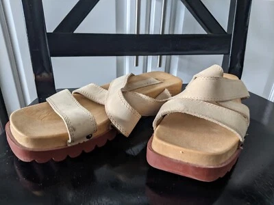 Hugo Buscati Sandalia Zapato Talla 8 Nuevo Hecho en Italia  Foto 1 de 4