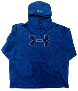 Under Armour Hoodie Mens Extra Large Blue Storm Fleece Pullover Sweatshirt Logo - Bild 1 von 6