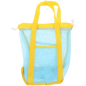 Beach Tote Bag Toy Storage Hollow Travel Handbag Student Toddler - Picture 1 of 12