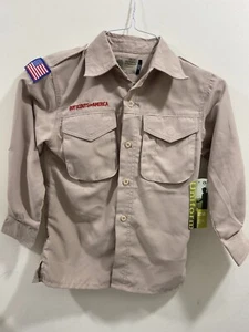 Boy Scout VENTED Quick Dry YOUTH S L/S Soft MICROFIBER Uniform NEW Shirt C311 - Picture 1 of 8