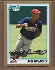 2010 Bowman Draft Prospects Gold Baseball Card Pick