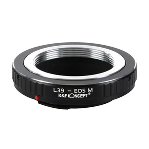 K&F Concept adapter for Leica M39 mount lens to Canon EOS M camera M1 M3 M5 - Picture 1 of 7