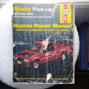 Haynes Repair Manual 61030 Mazda Pick Up 4 Cylinder Gasoline Engine 1972 to 1993 - Bild 1 von 8