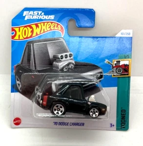6570 HOT WHEELS / TOONED FAST & FURIOUS 2024 / 161/250 '70 DODGE CHARGER - Picture 1 of 1