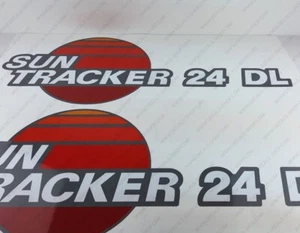SUN TRACKER 24DL PONTOON BOAT DECALS STICKERS Set of 2 31" LONG - Picture 1 of 5