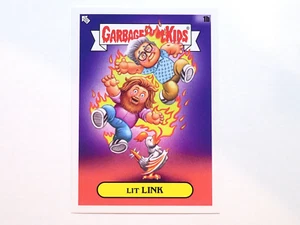 2024 Topps Garbage Pail Kids Kids At Play beleuchteter Link Ill Influencers Karte #1b - Bild 1 von 2