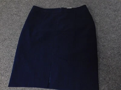 Isaac Mizrahi Mujer Falda 14 Azul Línea A Cremallera Foto 1 de 4