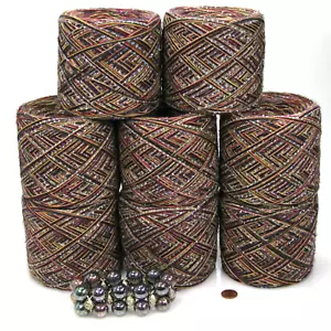 1000g bunte Wolle ** Country** Wollpaket Designergarn +Armband (1kg Nr.48 - Bild 1 von 4