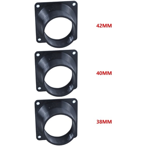 38/40/42mm Duct Connectors Flange Exhaust Hose Flange Wall Mount for