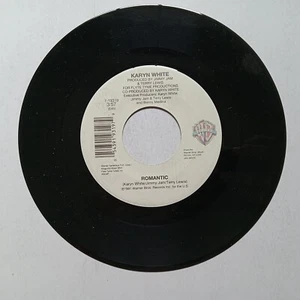 45 RPM Record KARYN WHITE Romantic Unplayed - Imagen 1 de 2