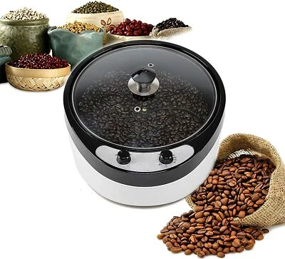 Coffee Bean Roaster Machine 800W Home Coffee Roaster for Nut/Bean Roast 110V - Image 1 of 4