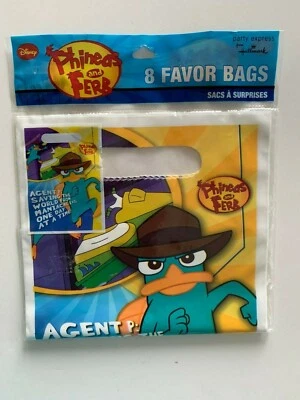 Bolsas Phineas and Ferb Agent P Favor 8 unidades bolsas de golosinas Foto 1 de 2