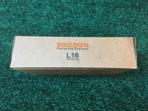 Heftklammern 18 Stärke L16 - 1/4" schmale Krone x 5/8 Höhe 5000 Stck. pro Box - Bild 1 von 8