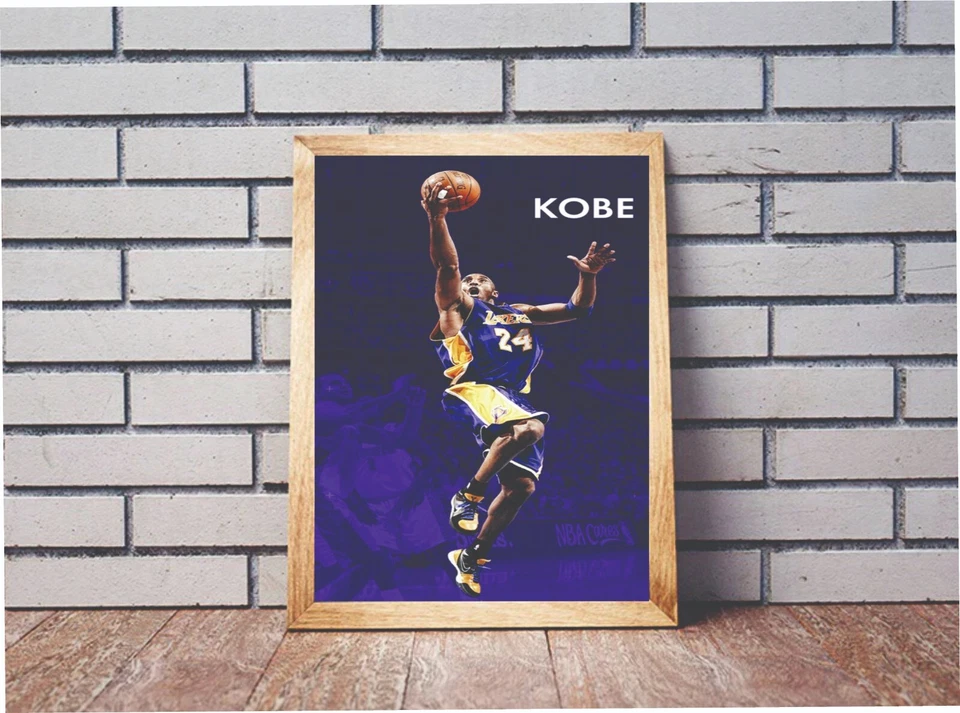 Kobe Bryant Black Mamba Lakers Poster/Print Wall Art Abstract Picture - Image 1 of 1