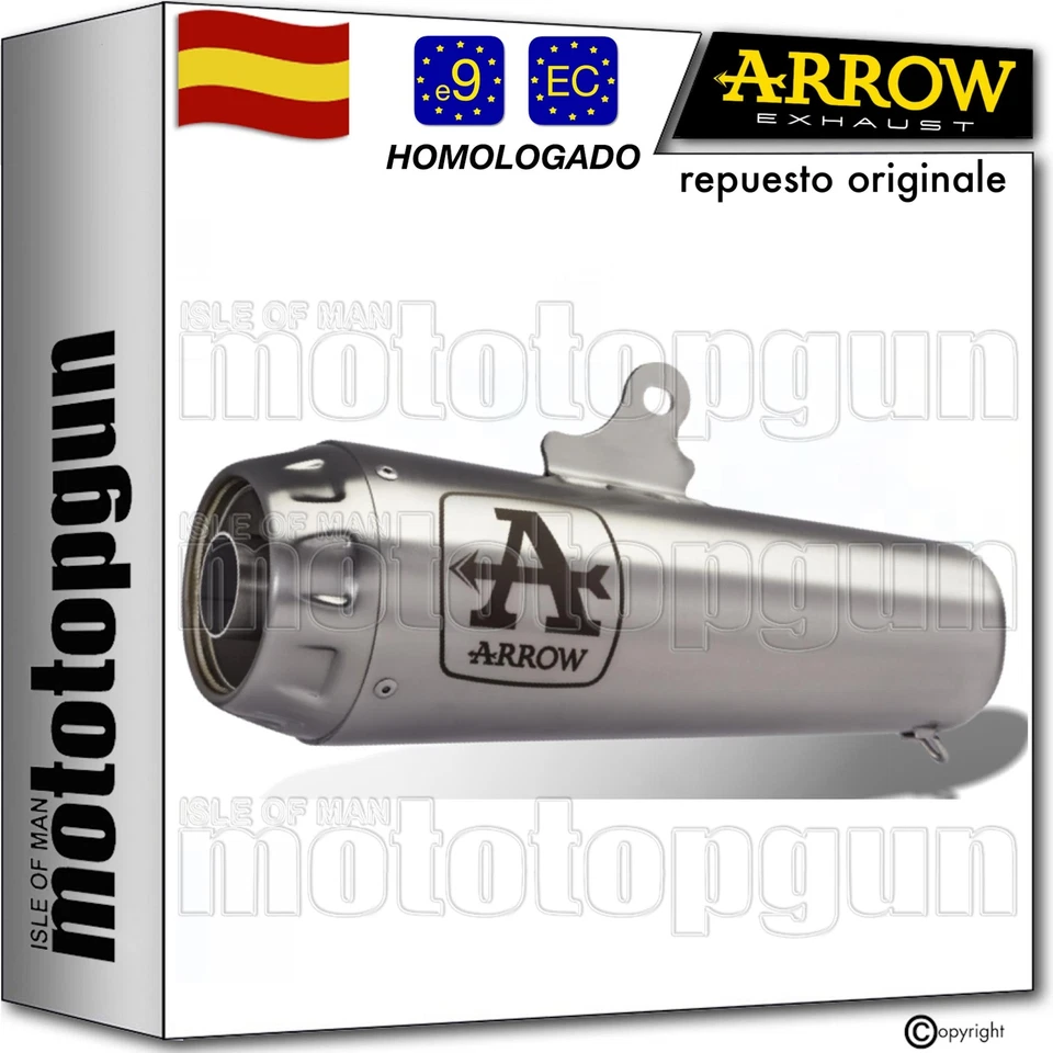 Arrow silencioso homologado Pro-race titanio BMW S 1000 RR 2019 19