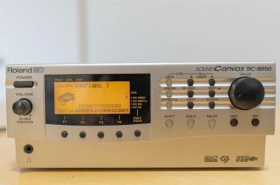 Used Roland SC-8850 Sound Canvas MIDI Sound Module Synthesizer Tested Excellent - Image 1 of 4