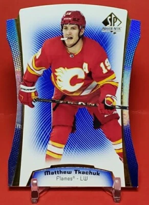 🔥 Matthew Tkachuk 2021-22 SP Authentic Die Cuts BLUE #DC-12 Calgary Flames 🔥 - Image 1 of 4
