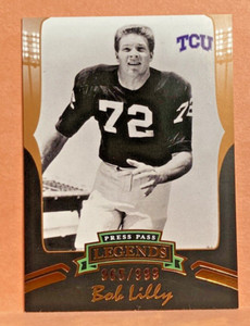 2006 Press Pass Legends BOB LILLY /999 Card #B84 Cowboys