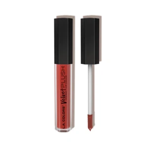 L.A. COLORS Velvet Plush Lip Color - Liquid Lipstick - Pink Coral Shade *VELOUR* - Picture 1 of 3
