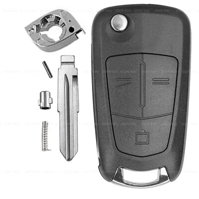 Ersatz Klapp Schlüssel Gehäuse für Opel Chevrolet Antara Epica Captiva HU46