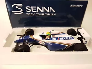 Minichamps Williams Renault FW16 #2 Senna San Marino 1994 DIRTY 1/18 540943832 - Foto 1 di 4