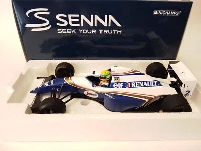 Minichamps Williams Renault FW16 #2 Senna San Marino 1994 DIRTY 1/18 540943832 - Immagine 1 di 4