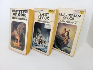 Joh Norman - Beast of Gor, Guardsman of Gor and Captive of Gor Paperbacks - Picture 1 of 10