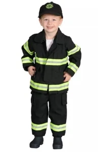 Get Real Gear Feuerwehrmann Feuerwehrmann Anzug/Mütze, Kleinkind Junge Größe 12-18 Monate Aeromax - Bild 1 von 1