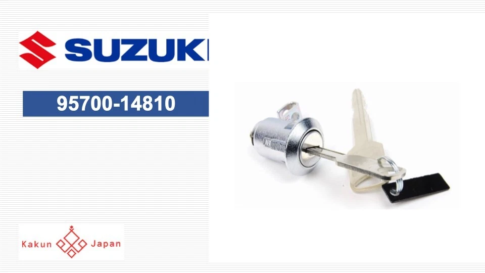 JUEGO DE BLOQUEO TRASERO ASIENTO TRASERO SUZUKI OEM 95700-14810 GSXR GSXS 600 750 1000 CON LLAVES957 Foto 1 de 4