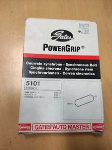 Gates Timing Belt 5101 for Opel Manta B Rekord E Vauxhall Carlton 1.8 1982-1986 - Picture 1 of 5