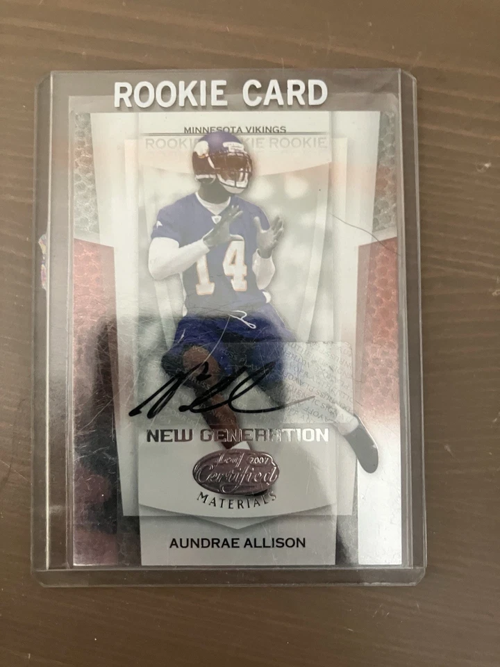 2007 Leaf Certified Materials - New Generation Aundrae Allison #23/399 (AU, RC) - Image 1 of 2