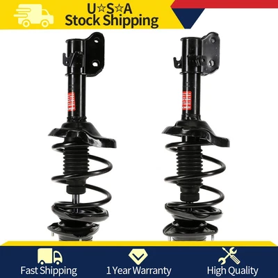 Juego de 2 piezas de resortes completos de puntales rápidos delanteros Monroe para Subaru Impreza Foto 1 de 3