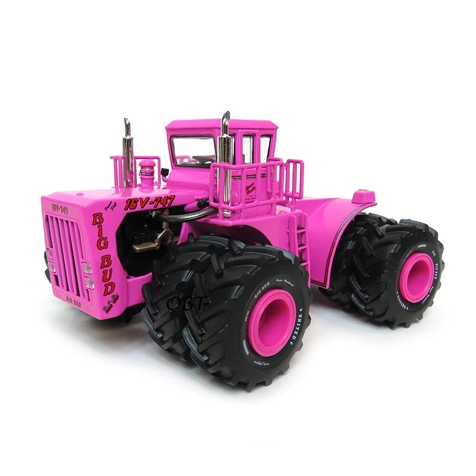 1:64 Big Bud 747 Silver Series Tractor PINK CHASE by Die Cast Promotions 40112 - Image 1 of 4