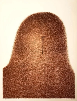 Werner Knaupp, Abstrakte Rote Figur - Bild 1 von 2