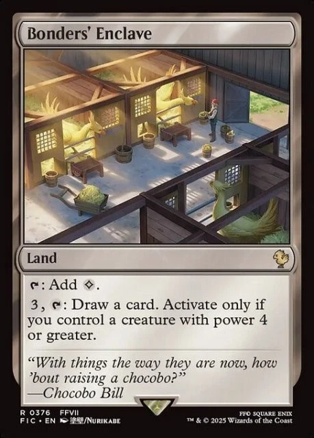 MTG - BONDERS' ENCLAVE - Final Fantasy Com (R) - Image 1 of 1