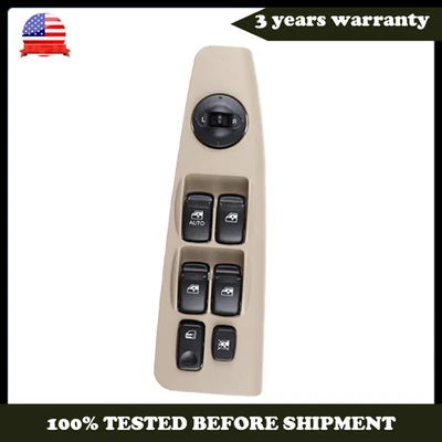 Interruptor de control maestro ventana eléctrica 935702F200NM beige para Kia Spectra 2007-2009 Foto 1 de 4