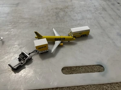 Juego de letreros de autobús Spirit Airlines avión aeropuerto etc Daron Toys Foto 1 de 3