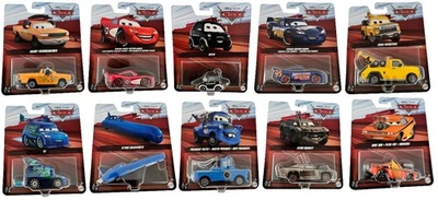 Disney Pixar Cars Autos Lightning McQueen Mateo Mandy Snot Rod Actioncar Auswahl